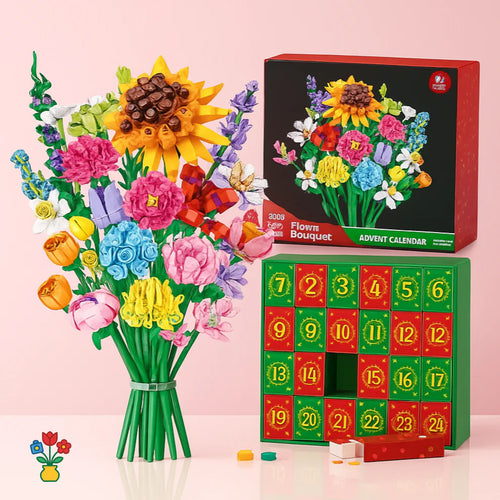 24-Day Bouquet of Flowers - Magic Flowers
