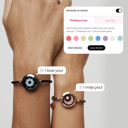 SoulLink™ Smart Couple Bracelets